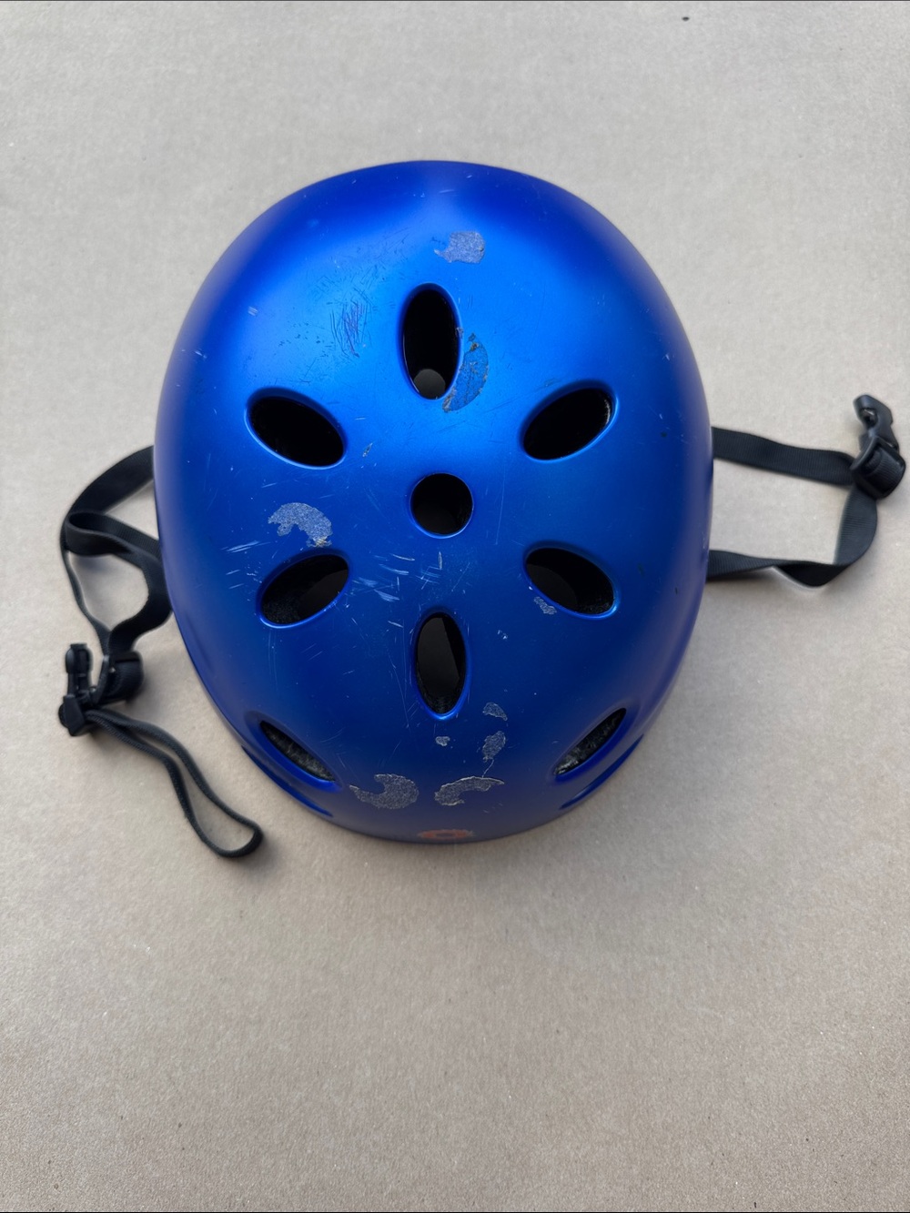 Kids Matte Blue Multi-Sport Safety Helmet